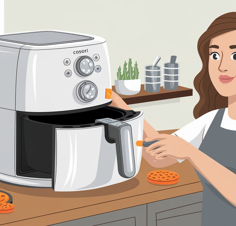 Cosori Air Fryer Model AF701-CS Rubber Feet Replacement Parts