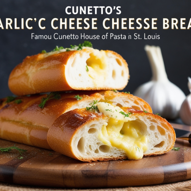Cunetto's Garlic Cheese Bread Recipe
