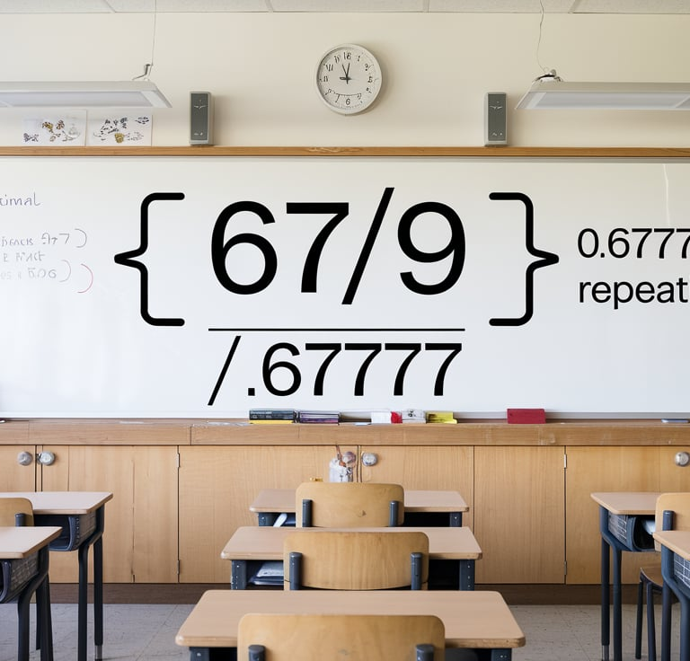 0.67777 Repeating as a Fraction