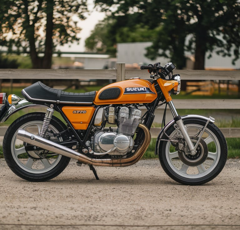 1980 Suzuki GS750 Middle Exhaust Collar Upgrade Kit for Sale