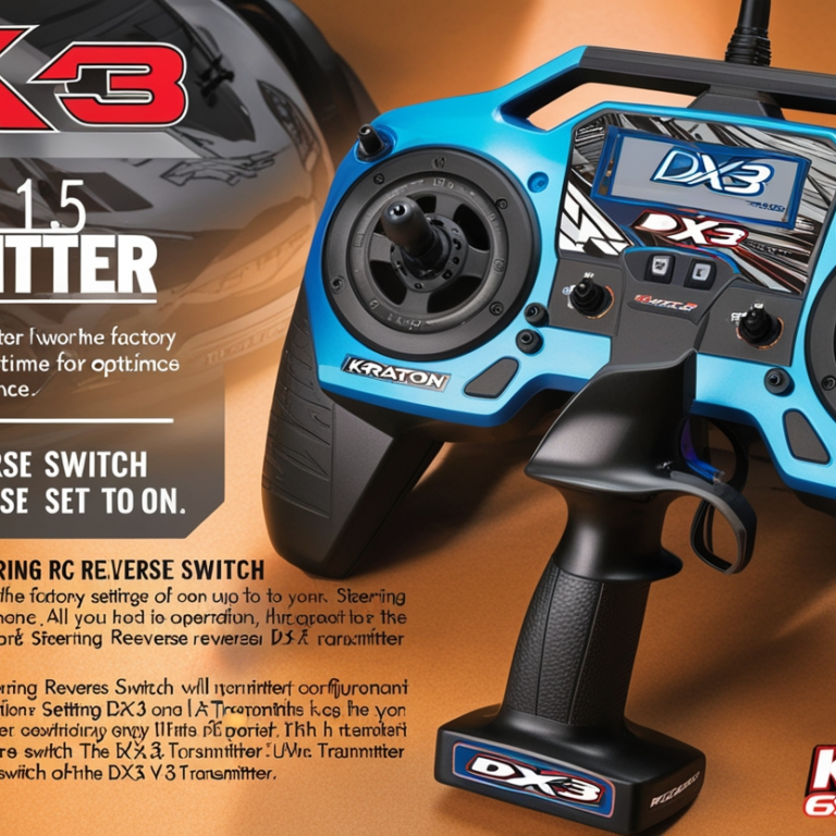 DX3 Using It on Kraton 6S V5 Steering Reversed