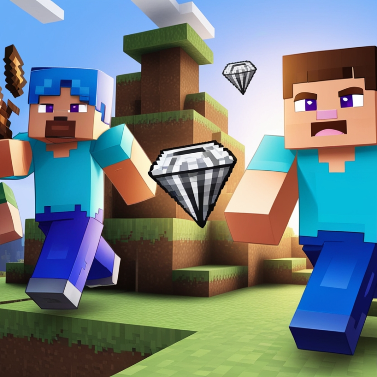 Diamond:lrxzd9btu5e= Minecraft