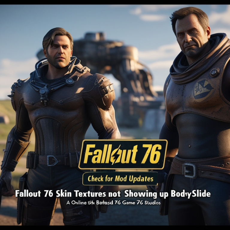Fallout 76 Skin Textures Not Showing Up in Bodyslide