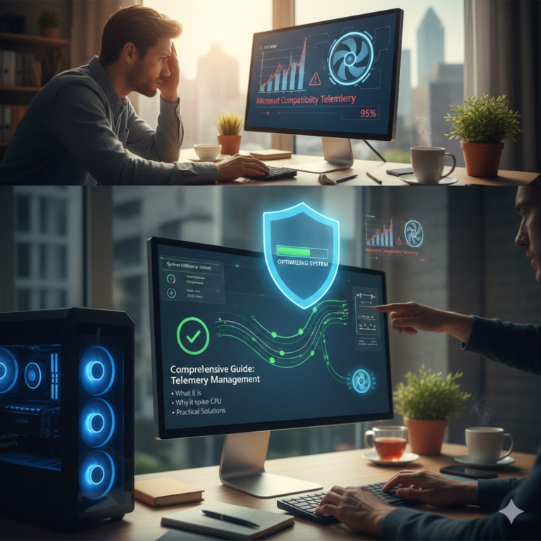 Microsoft Compatibility Telemetry High CPU